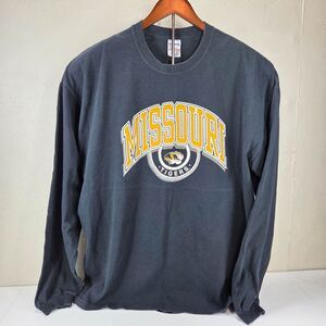 Vintage 90s Jerzees Missouri Tigers Long Sleeve Shirt Sz XXL